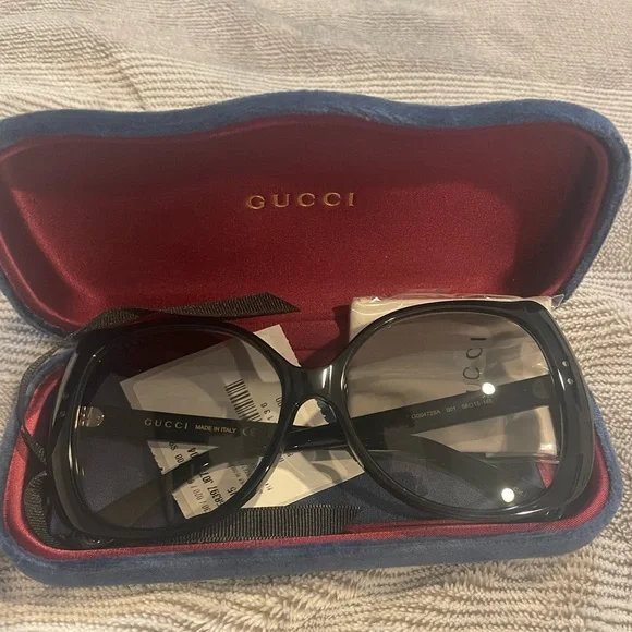 Womens Gucci Sunglasses (never worn) Womens Gucci Sunglasses. Never worn and in original... | Depop main image 3